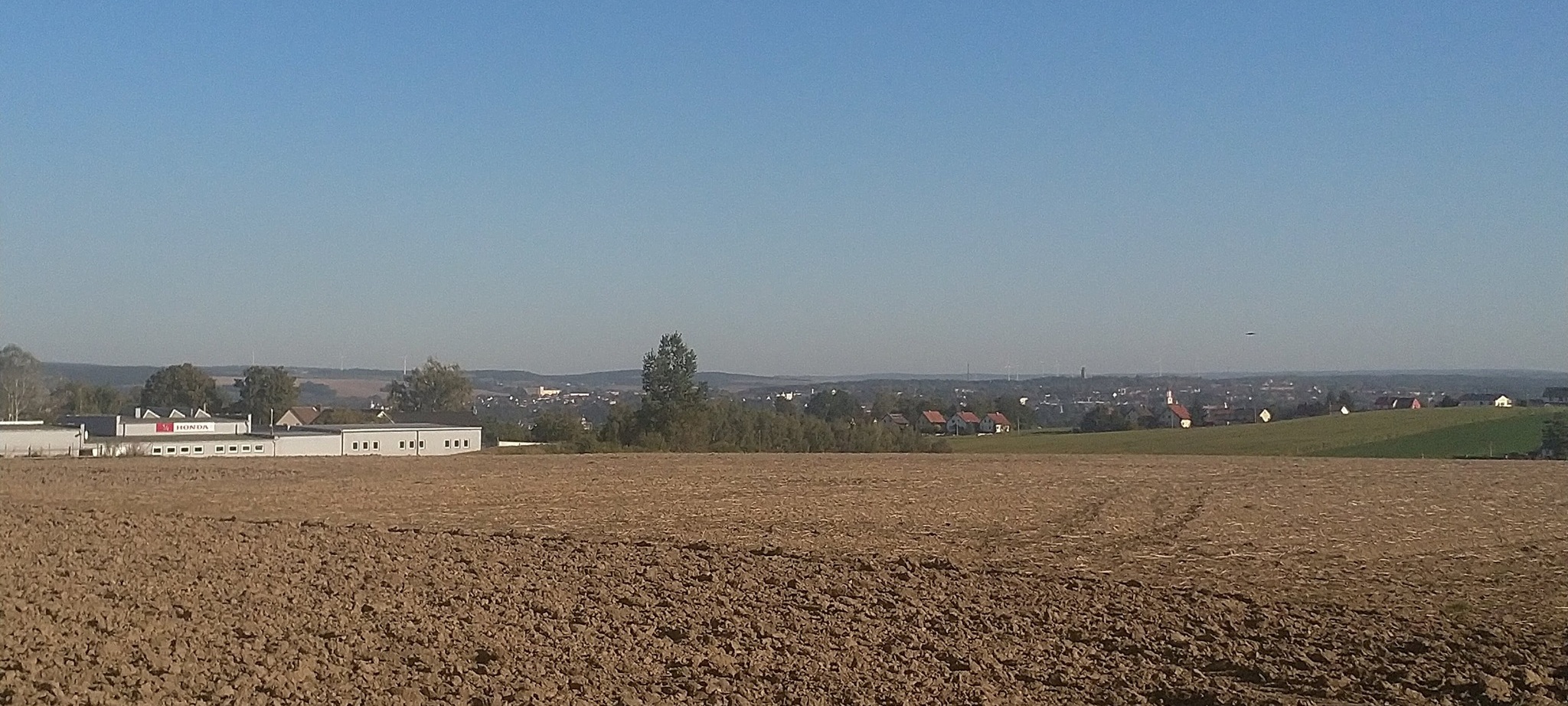 Blick auf Crimmitzschau